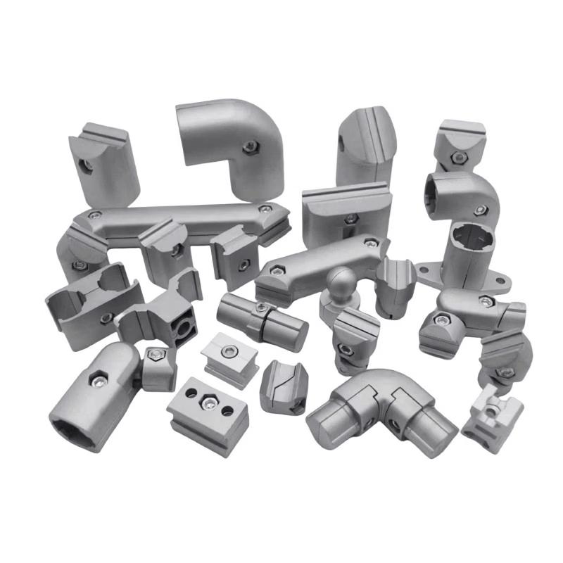 Morsetto Esterno per Tubo Magro Qizhou 28mm Connettore a 180 Gradi