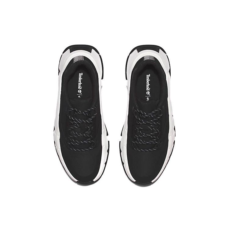 Timberland Tbl Turbo Synthetic Leather Slip Resistant Durable Low Top Sports Casual Shoes Women Sneaker Black White A5N1Z001