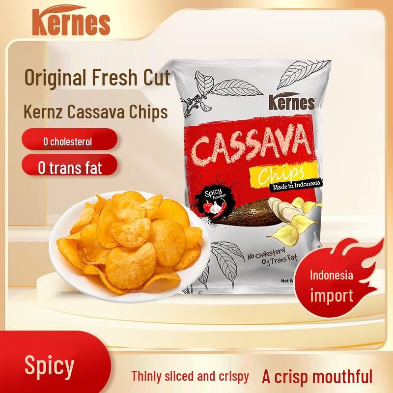 Kerns Spicy Indonesian Cassava Chips