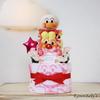 KanonBabys Diaper for Baby Shower Birthday or Baby Shower Gift Cake, 2-Tier, Small, Girls, Gift, Gift, (anp2111)