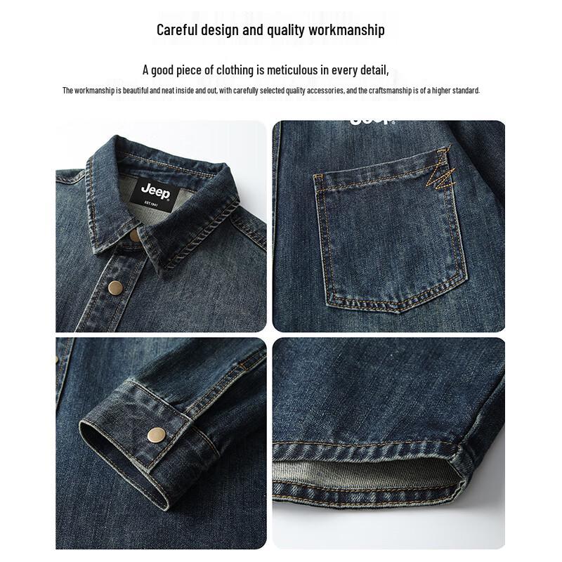 JEEP 2025 Autumn/Winter Retro Denim Jacket