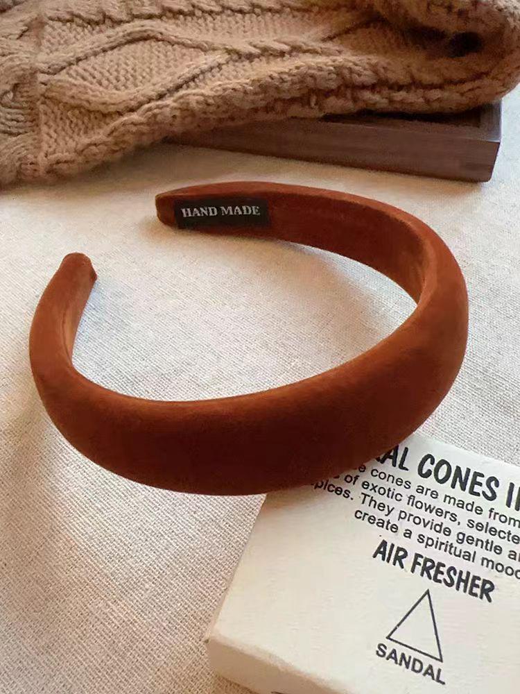 2025 Retro Wide Band Headband for Women - Versatile and Stylish Hair Accessory