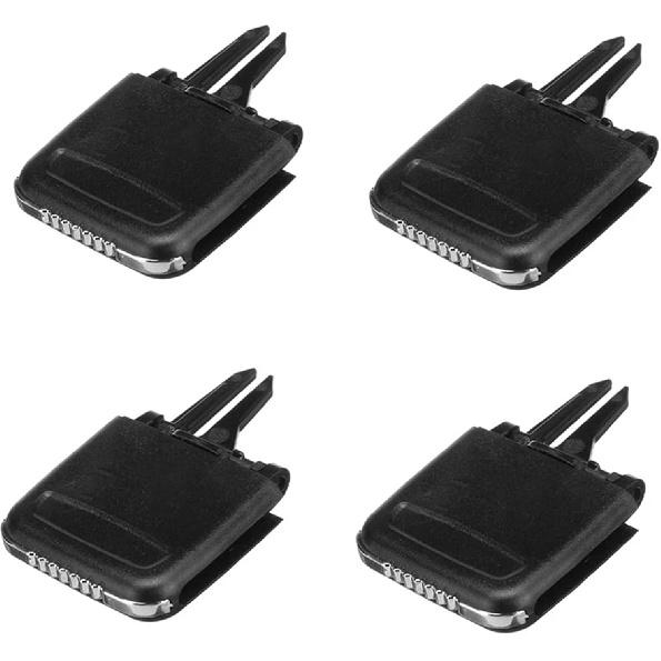 

4 PCS Car Front A/C Air Vent Outlet Tab Clip Repair Kit Compatible For Porsche Cayenne 2011-2016