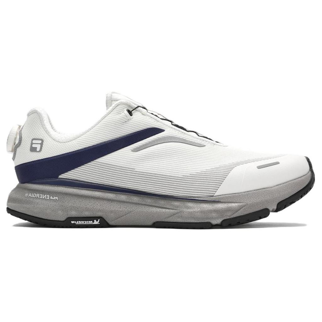 New FILA BOA ENERGY 2 Low Top Casual Training Physical Fitness Test Physical Exam City Commute Running Shoes Men's White A12M411117FBL