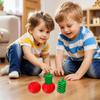 3D Printed Fidget Tomato Toy Spiral Fruit Shaped Sensory Toy Stress Relief Desk Toy for Adults Kids Anxiety Relaxing