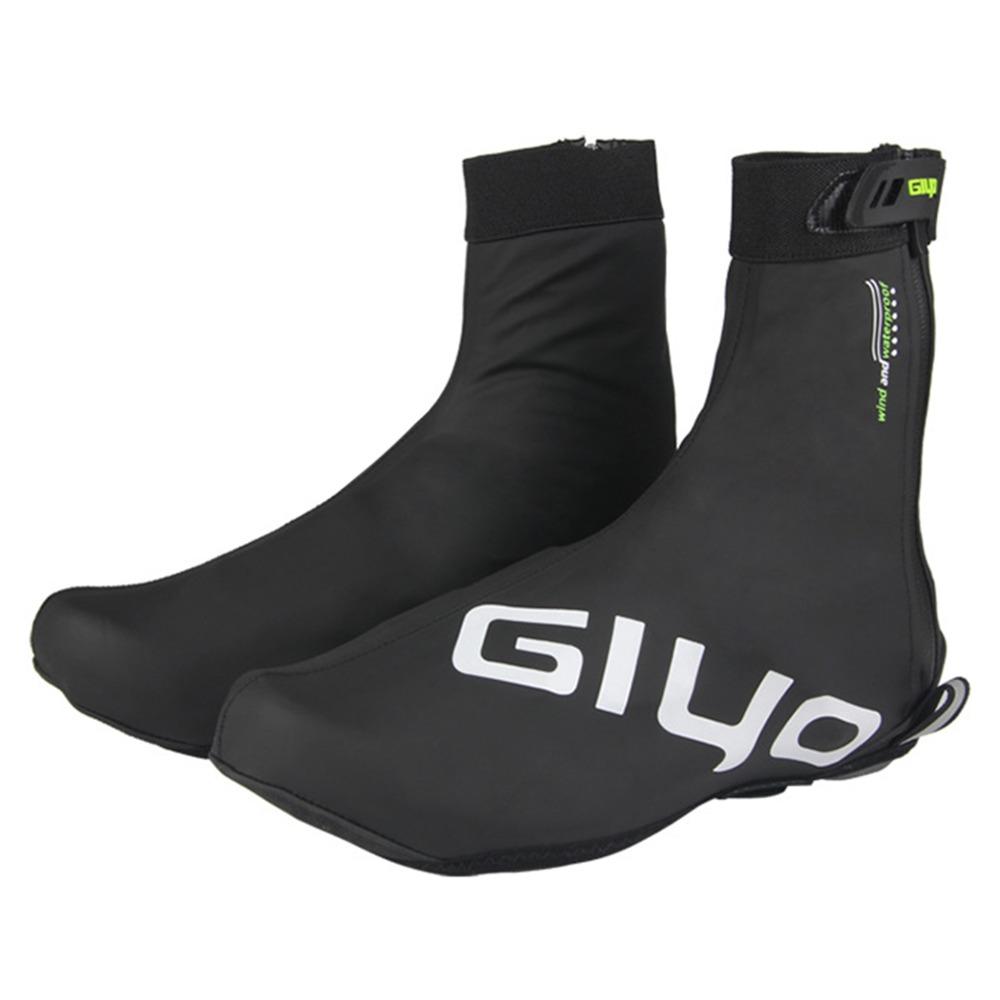 1 Pair Reusable Cycling Shoe Covers Reflective Road Bike Shoe Covers Motorcycle Riding