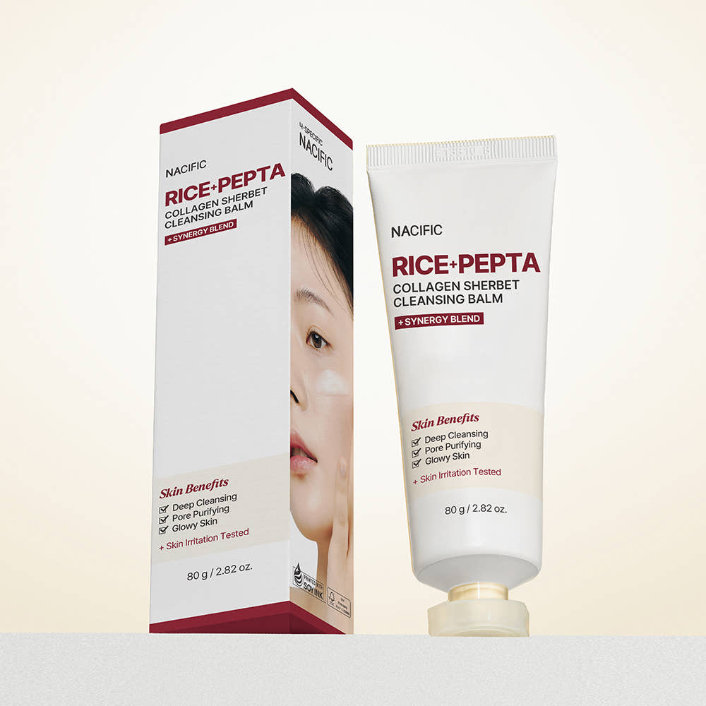 NACIFIC Rice Pepta Collagen Sherbet Cleansing Balm Makeup Remover 80g