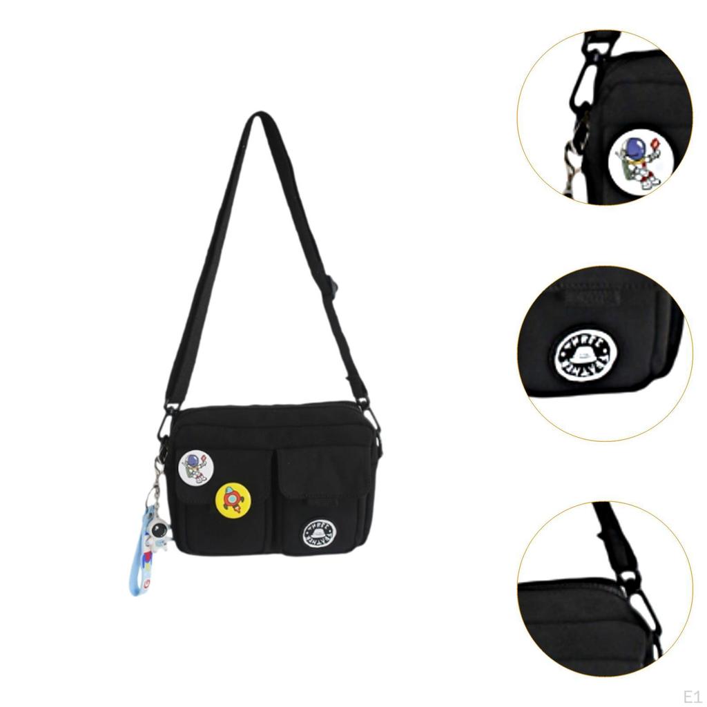 Mens Shoulder Bag Trendy Crossbody for Outdoor Travel Daily Use Work Cycling