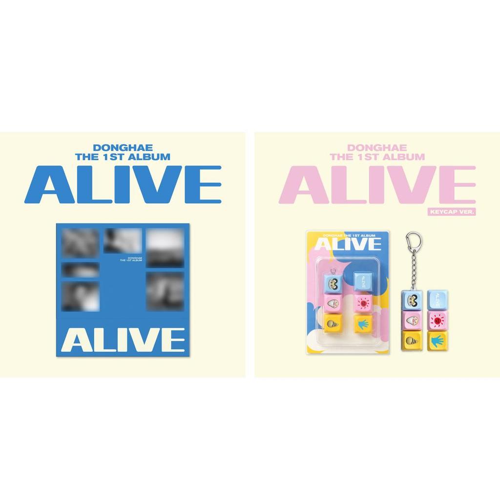 [POB] DONGHAE (SUPER JUNIOR) [ALIVE] 1st Full Album (Photobook / Keycap ver.)