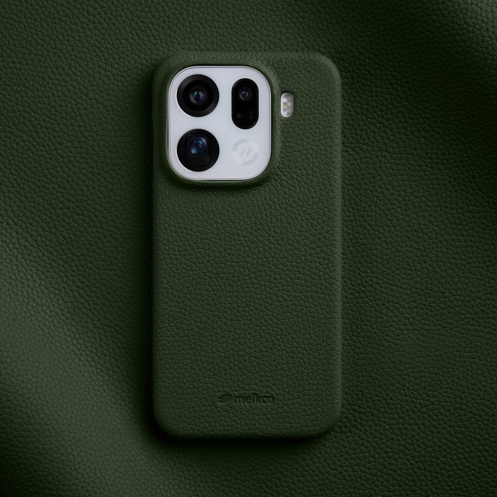 Melkco Top-Layer Cowhide Genuine Leather Case for Oppo Find X9 Ultra X9Pro Find X8 Pro X8S Plus Phone Shell+Lens Bezel Cover