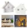 Christmas House Resin Silicone Molds Silicones Concrete Cement Moulds Christmas House Silicone Molds for Epoxy Resin