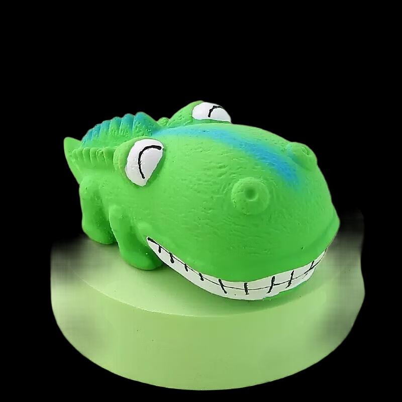 Petlimit Squeaky Bite-Resistant Alligator Dog Toy 3-Pack