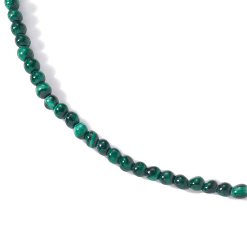 Pepe Zoo [Pietra] Malachite Stone Necklace