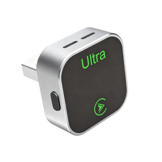 

Mini Wireless Adapter for IPhone And for Android Wired to Wireless Bluetooth-compatible Adapter for Cars Fast Auto Connect USB Dongle A серебряный