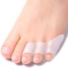 Three Hole Little Toe Separator Overlapping Toes Bunion Blister Pain Relief Toe Straightener Protector Foot Care Tool