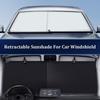 Tendalino Parasole Retrattile per Parabrezza Copertura Parasole Retrattile per Parabrezza Auto Parabrezza Anteriore Parasole per Parabrezza Auto
