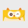 Adorable Animal Cartoon Greeting Card with Envelope - DIY Folding Thank You Card for Kids