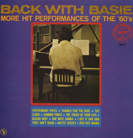 LP Record COUNT BASIE - Back With Basie 500022 Roulette, Vogue 1981 France Jazz Used