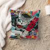 Anime K-Kaiju No Cushion Cover Car Throw Pillow Case For Sofa Car Christmas Gift 40X40Cm 45X45Cm