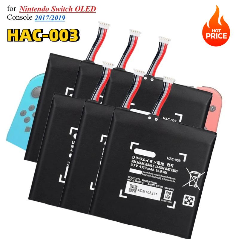 HAC-003 3.7V/4310mAh Replacement Charger Battery HAC 003 Battery for NS Switch Game Console HAC-001 Batteries