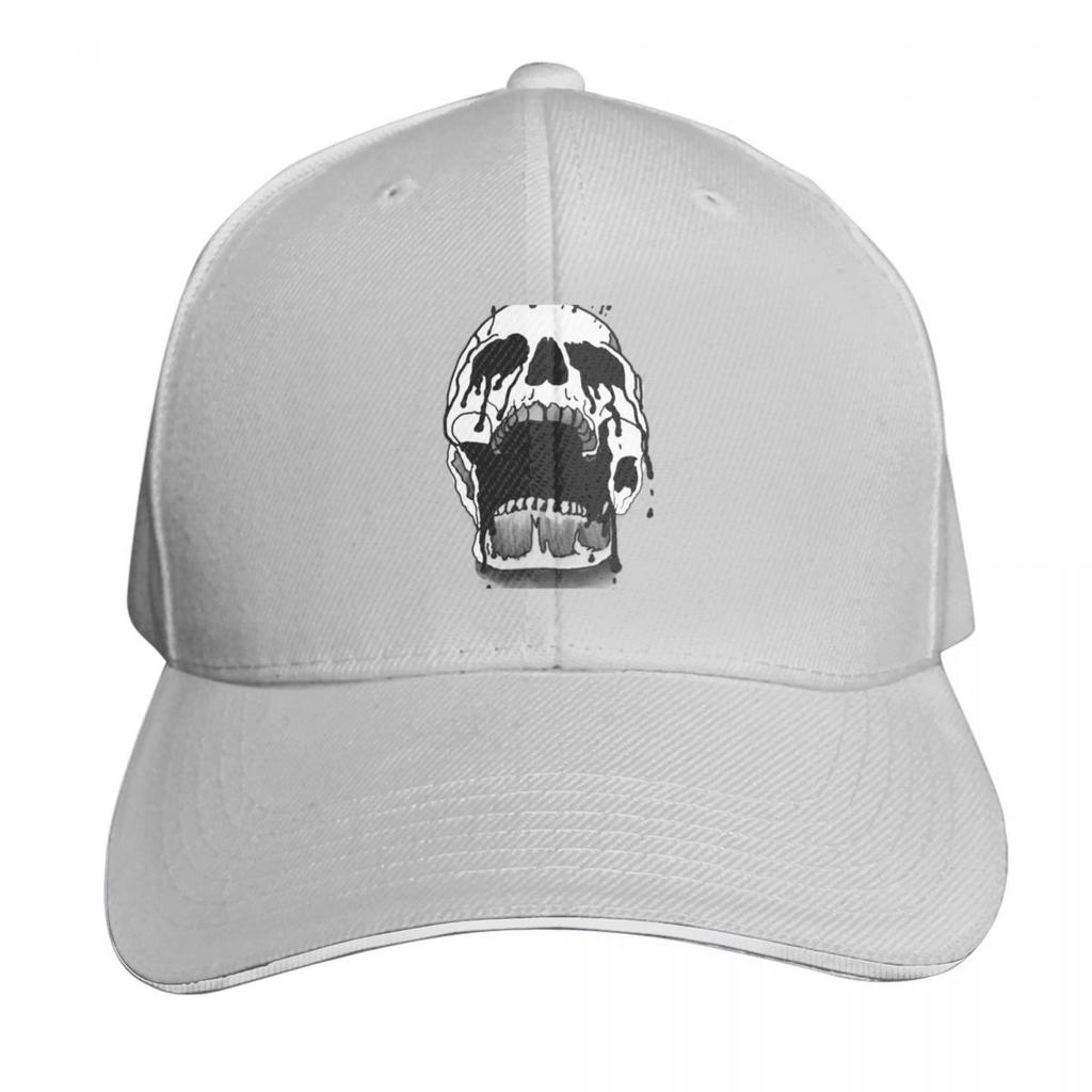 Dripping Crown Skull Baseball Cap Tactical Cap Sunhat Icon New Hat Unisex Caps Womens