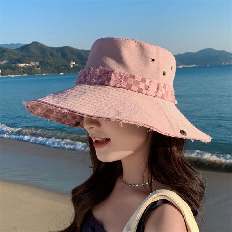 Spring and Summer Ethnic Style Western Cowboy Hat Children's Retro Mountaineering Hat Outdoor Big Brim Sunshade Bucket Hat