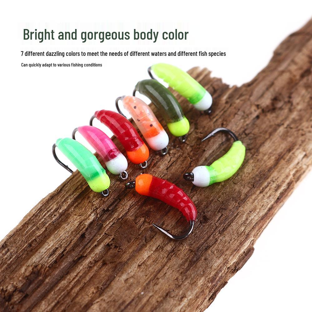 Colorful Nymph WY531 Fly Fishing and Ice Fishing Lure Hook