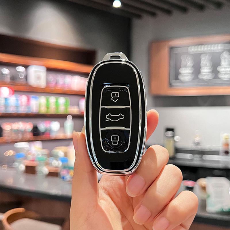 Hongqi H7 and LS7 Car Key Protective Case and Buckle