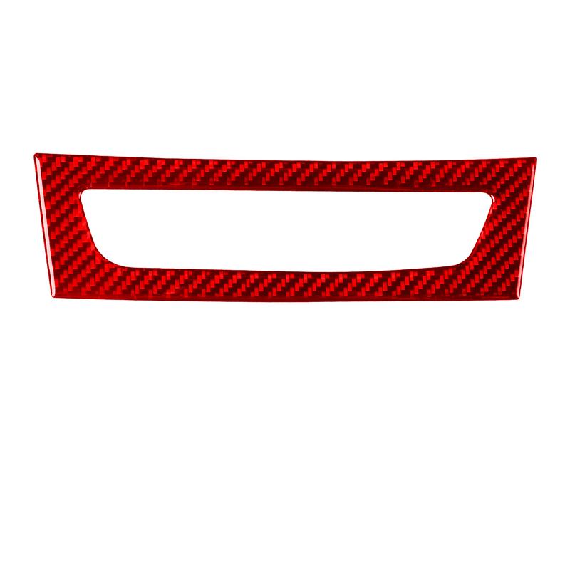 For Benz CLS C219 2004-2009 Real Carbon Fiber Sticker Central Control Heating Button Panel Car Accessories Ide Decorative