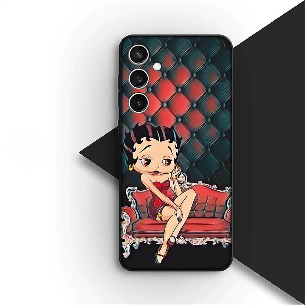 Anime B-Bettys Lovely B-Boops Phone Cover Soft Case for Xiaomi Redmi 15 15C A4 A5 9A 9C NFC Note 9 8 9T 5G Casing