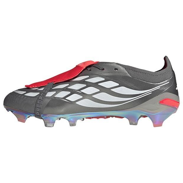 JS0379 Adidas Predator Elite FT FG Iron Metallic Cloud White Lucid Red (Men's)