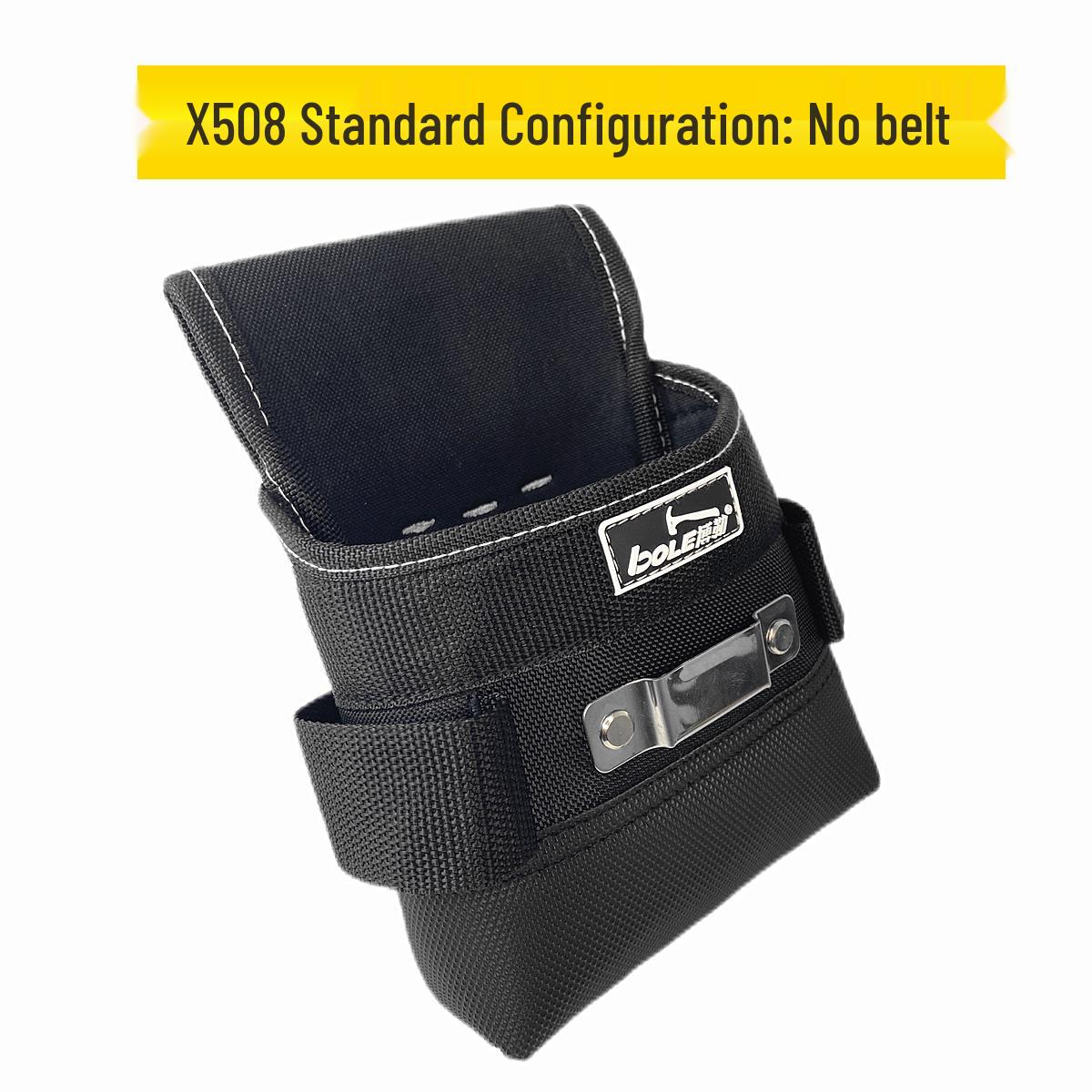 Compact Multi-functional Tool Bag - Durable, Wear-resistant Waist Pack for Woodworking & Electrical Maintenance Model X508