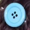 Y2K Styles Button Hair Clips Cute Girls Hair Clip 6Cm Plastic Button Barettes Clips Party Hair Subcultural Decoration