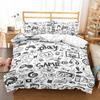 Print Game Bedroom Bedclothes Pillowcases Duvet Cove Set For Boy Fashion Design Teenager Bedding Set For Boys Full Twin Queen