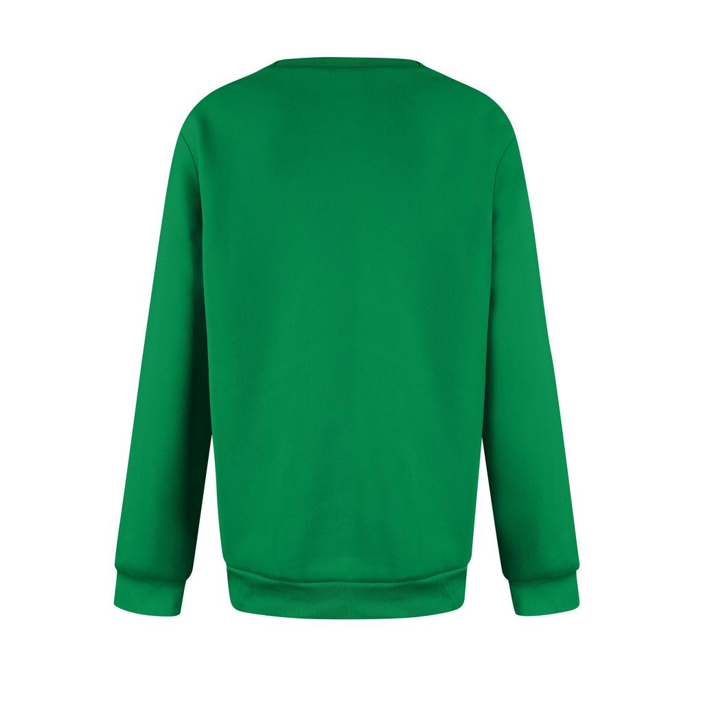 Women's Colorblock Sweatshirt Long Sleeve Round Neck Casual Comfortable Loose Lightweight Women's Sweatshirt