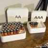 Large Capacity Battery Basket for Organizing 2A 3A Batteries 3D Printing Enable Durability Stackable Battery Storage Box