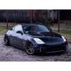JDM Clear Fender Side Marker Housings W/ Adapters, Wiring  For Nissan 350Z Z33