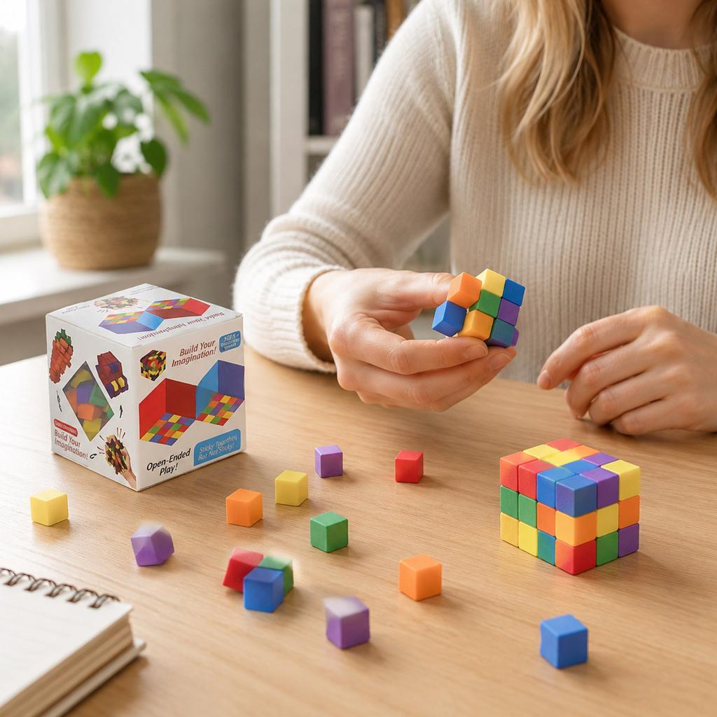 Colorful Foam Sticky Stress-Relieving for Sensory Play