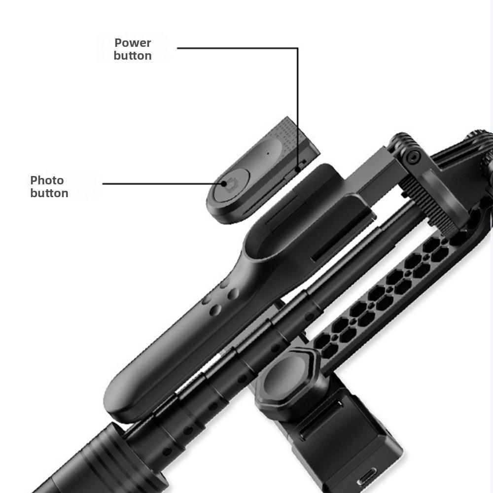 1.75m Telescopic Selfie Stick Adjustable Selfie Stick Tripod Bluetooth Selfie Stick  Home