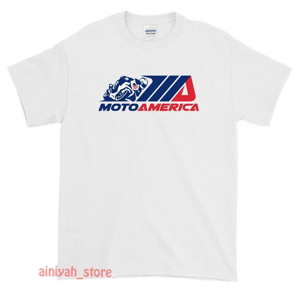 

New Moto America Superbike Logo Men s Funny T shirt USA Size S-XXL 3XL