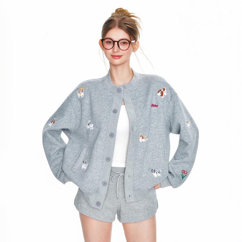 LADY IDEAL Women s Heavyweight Round Neck Sweatshirt M