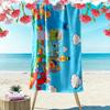 Sesame Street2 Print Beach Towel, Large Soft Quick Dry Towel for Beach Camping Swimming