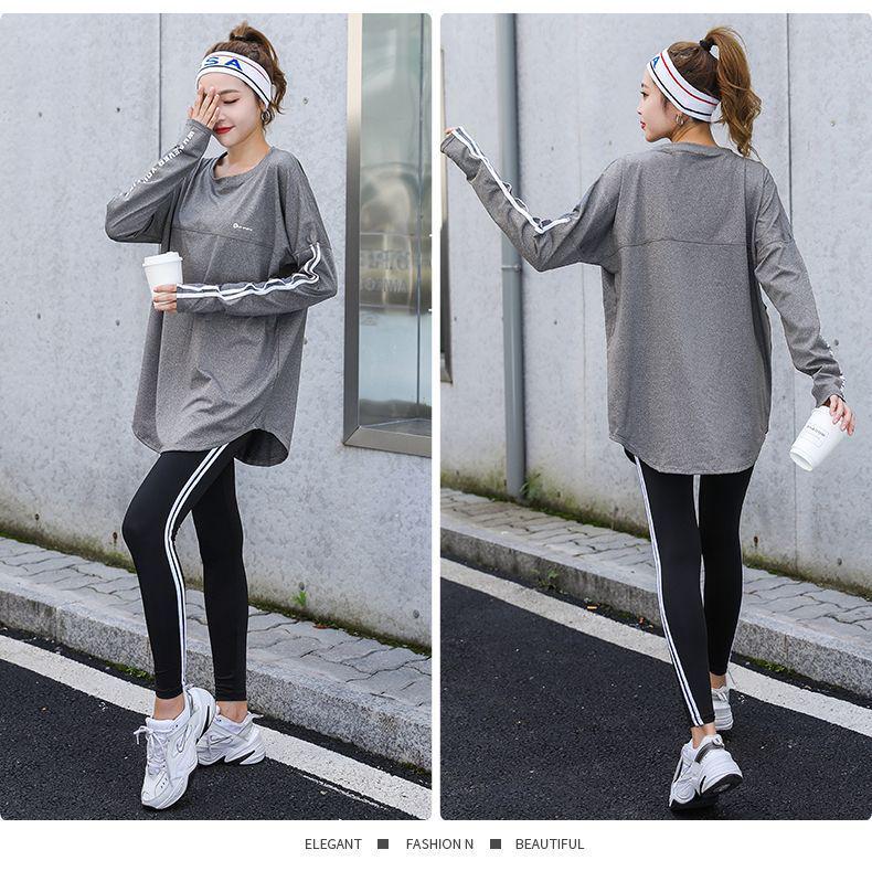 Women's High-End Quick-Dry Yoga and Running Suit - Spring & Autumn