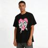 John 3:16 You Are Loved Bow Heart Print Casual Top Pure cotton T-shirt