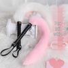 Plush Fox Tail SM Erotic Whip: Adult Spanking & Foreplay Toy