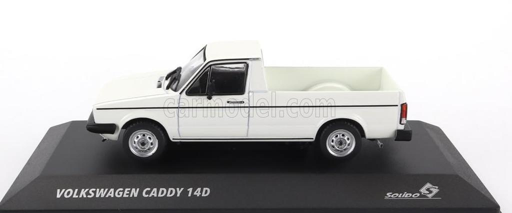 Solido 1/43 Volkswagen Caddy VW CADDY Pickup Truck 1982 (White)