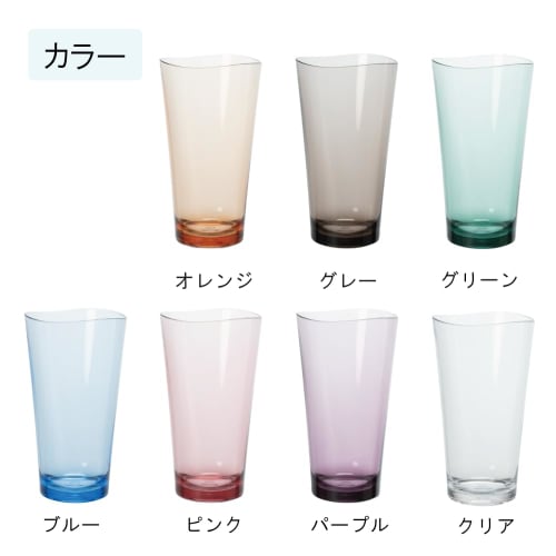 Plakira Unbreakable Beer Glass/Highball Tumbler, 660ml, Microwave and Dishwasher Safe, Made in Japan, Perfect for Outdoor Activities, Kids, Home Parti