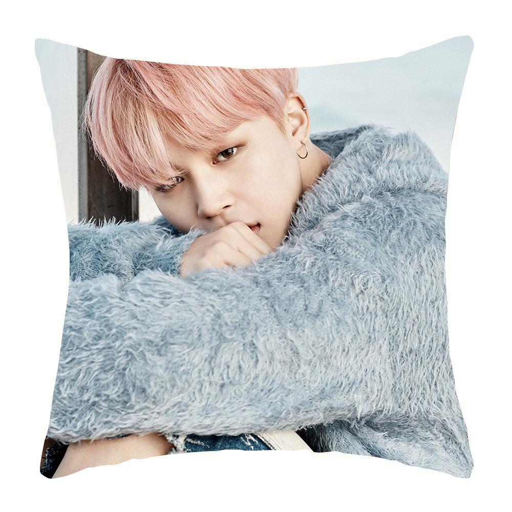 Of The Soul 7 Print Pillow Case Decorative Kpop Bangtan Boys Cover Cushion