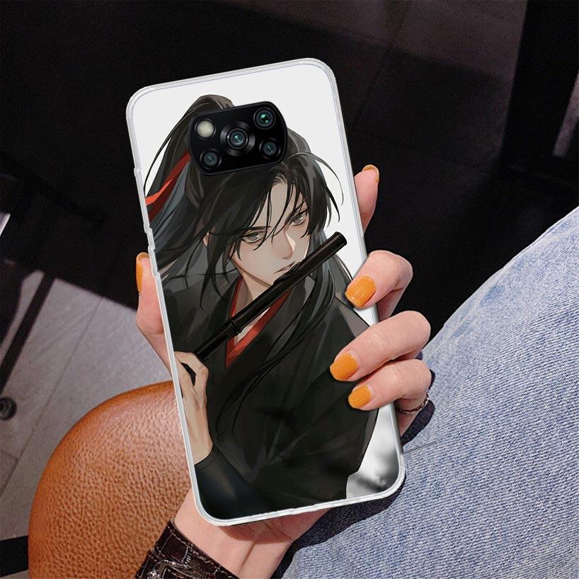 Anime Mo Dao Zu Shi Phnoe Case for Xiaomi Poco X5 X6 X7 Pro X4 Gt F7 Ultra M8 M7 Redmi 15C 15 13C 13 12C 12 Unique Cover Coque P
