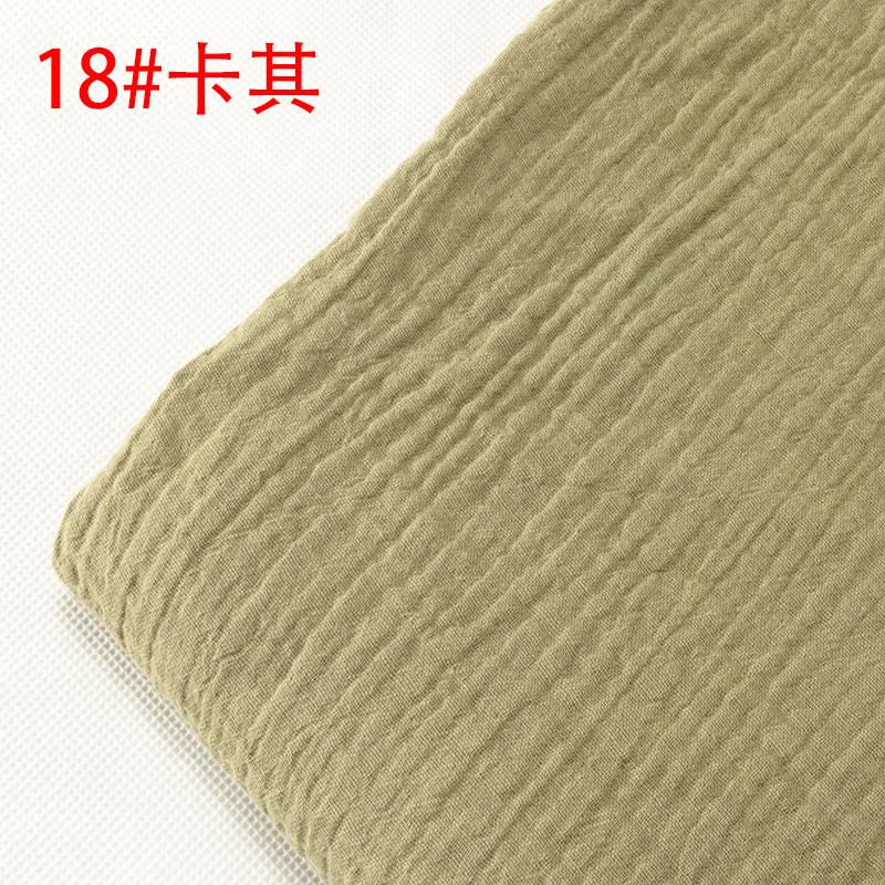 Double-layer Gauze Fabric Soft Pure Cotton Cloth For Sewing Summer Clothes Dress Mosquito Proof Pants Handmade DIY 100*135cm